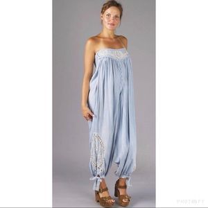 "Zippora Jumpsuit" maternity bandeau jumpsuit